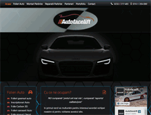 Tablet Screenshot of folieriauto.ro